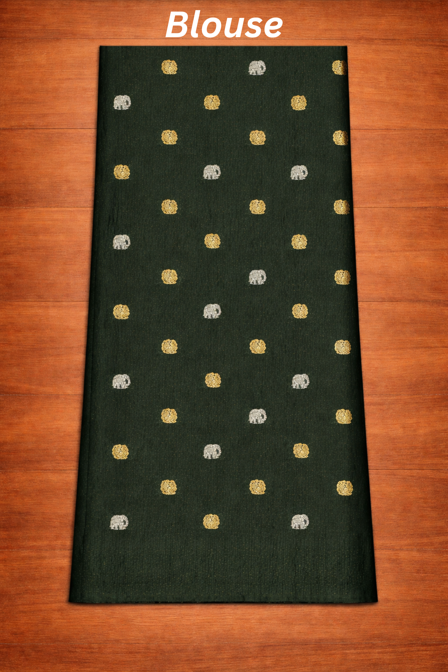 Parampara - Half check and half plain - Red