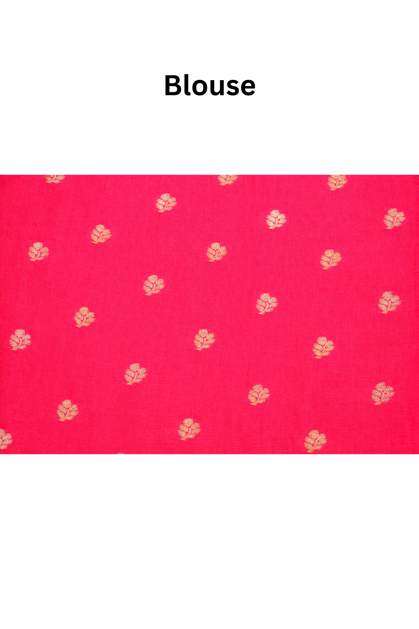 Floral dot motifs strips with big border - Deep Violet